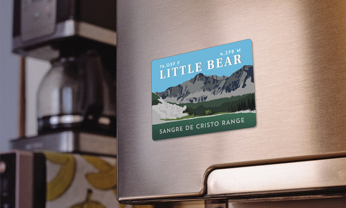 Little Bear Peak Colorado 14er Magnet