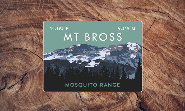 Colorado 14er Sticker Pack (The Complete Collection)