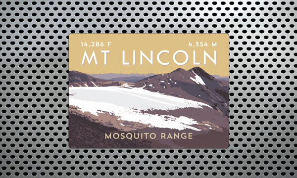 Mosquito Range Colorado 14er Magnet Pack