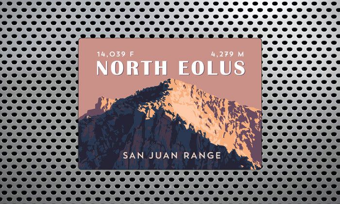 San Juan Range Colorado 14er Magnet Pack
