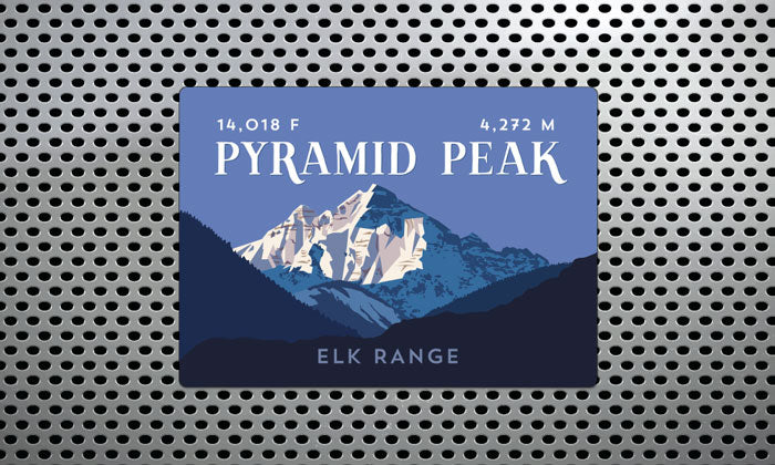 Elk Range Colorado 14er Magnet Pack