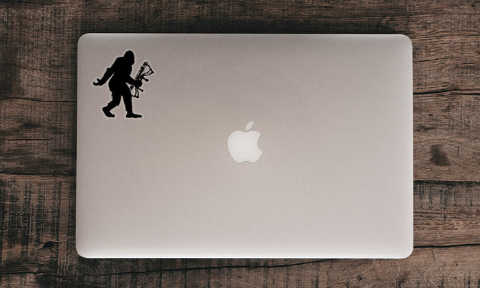 Sasquatch Archery Bow Hunting Sticker