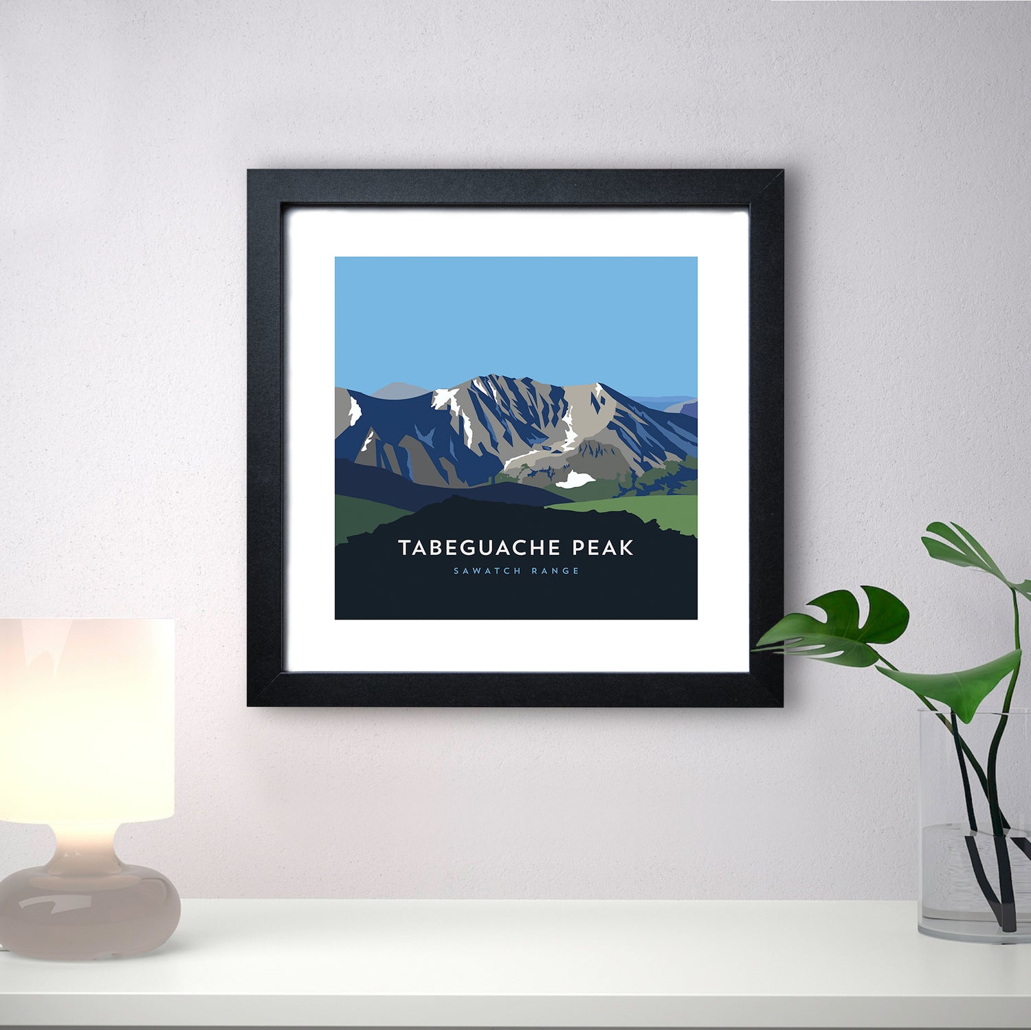 Tabeguache Peak Colorado 14er Print