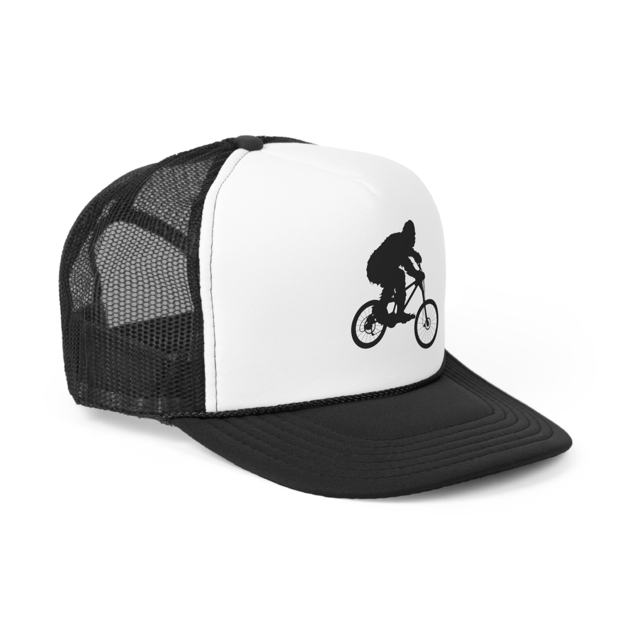 Sasquatch Mountain Biking Trucker Hat