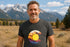 Colorado Flag Mountain T Shirt