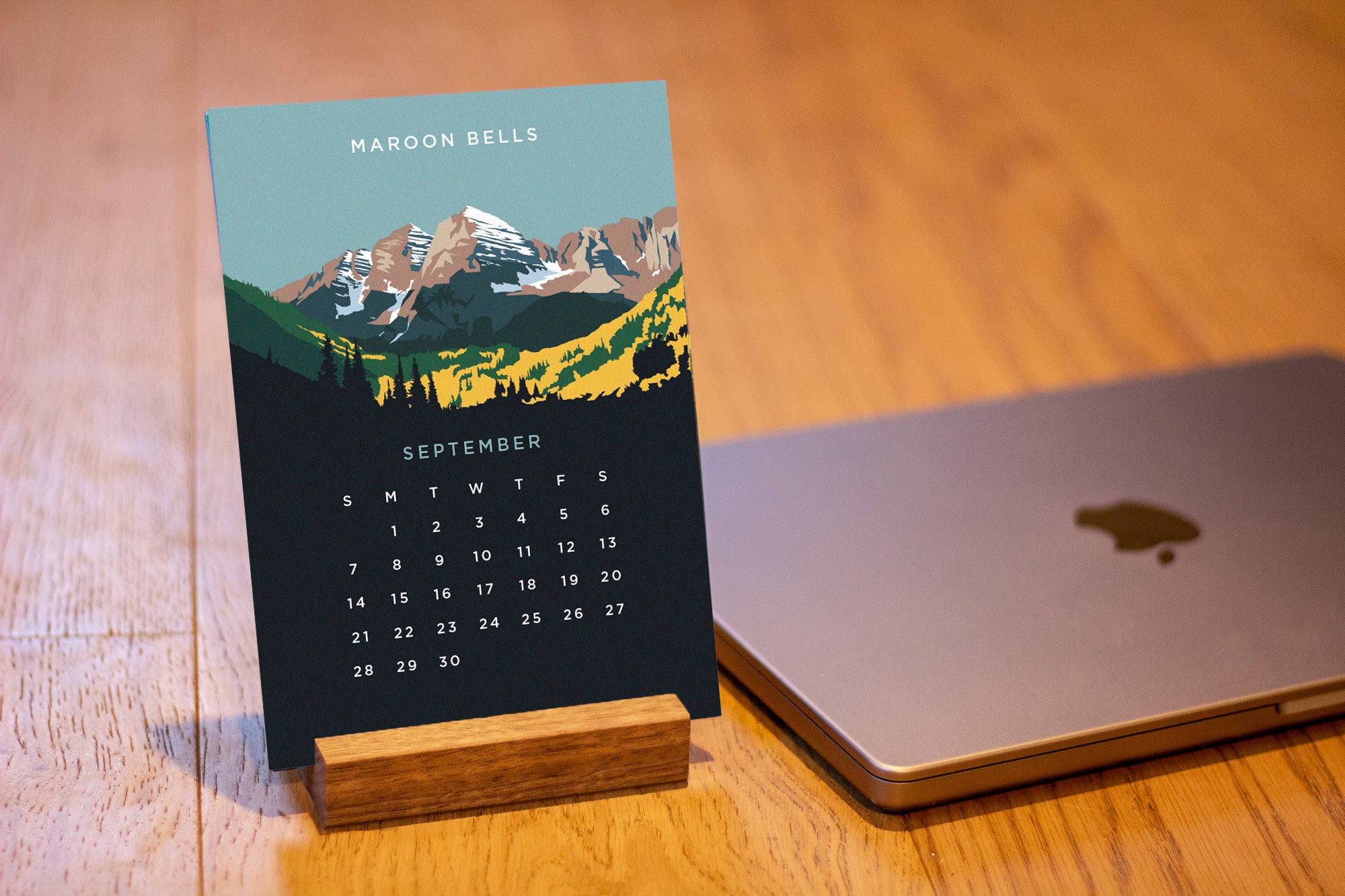 Colorado 14er Desk Calendar