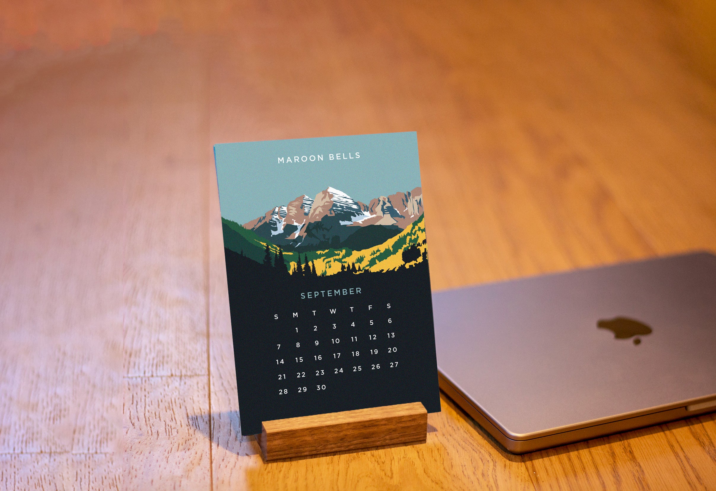 Colorado 14er Desk Calendar