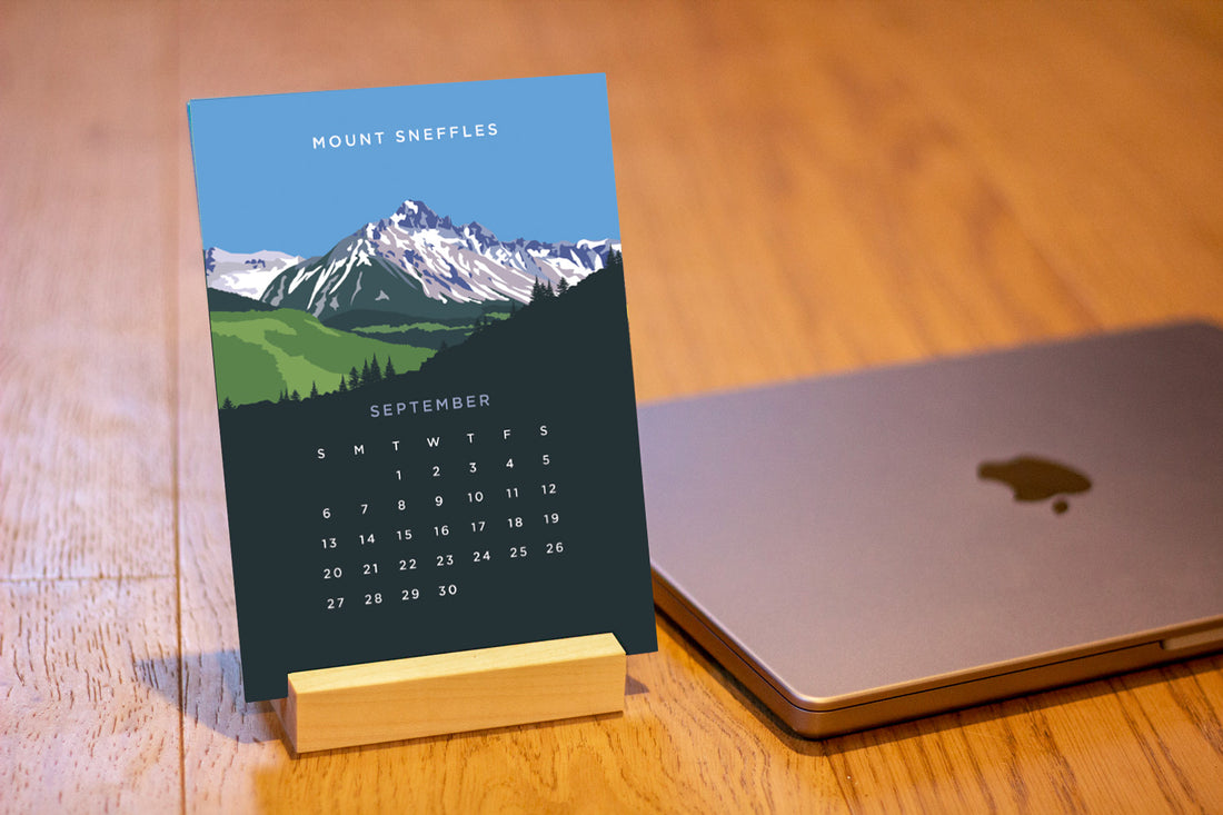 2026 Colorado 14er Desk Calendar