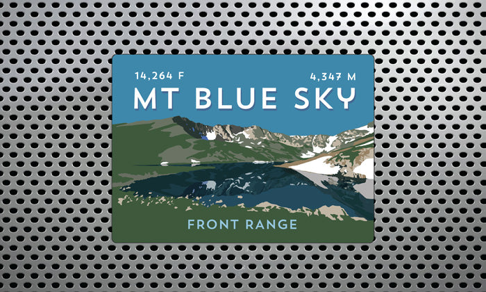 Front Range Colorado 14er Magnet Pack
