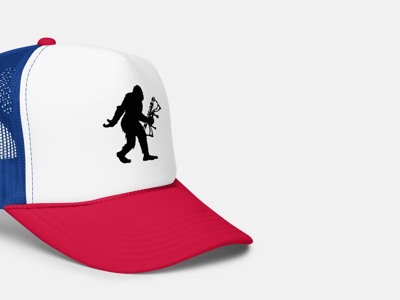 Sasquatch Archery Hunting Trucker Hat