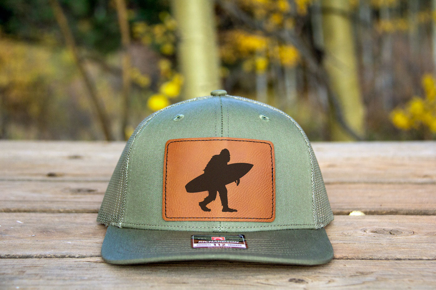 Sasquatch Surfing Hat