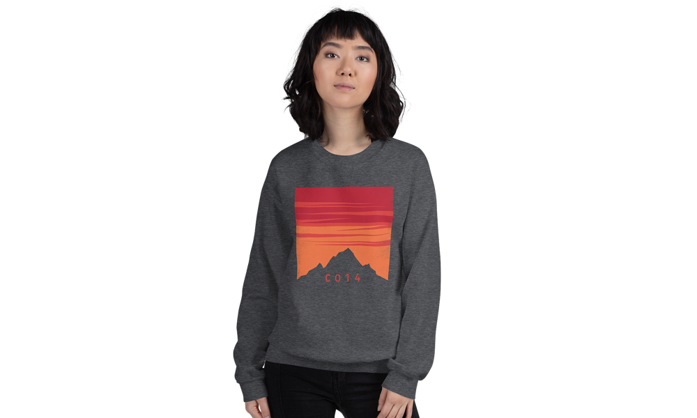 Colorado 14er Sunset Sweatshirt