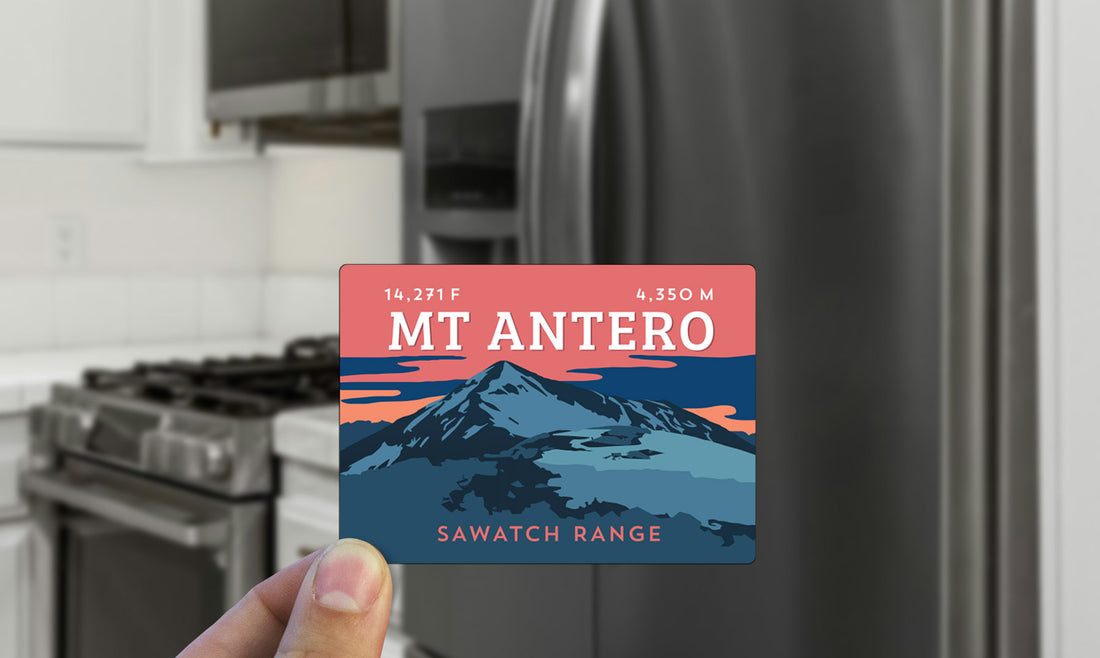 Mount Antero Colorado 14er Magnet