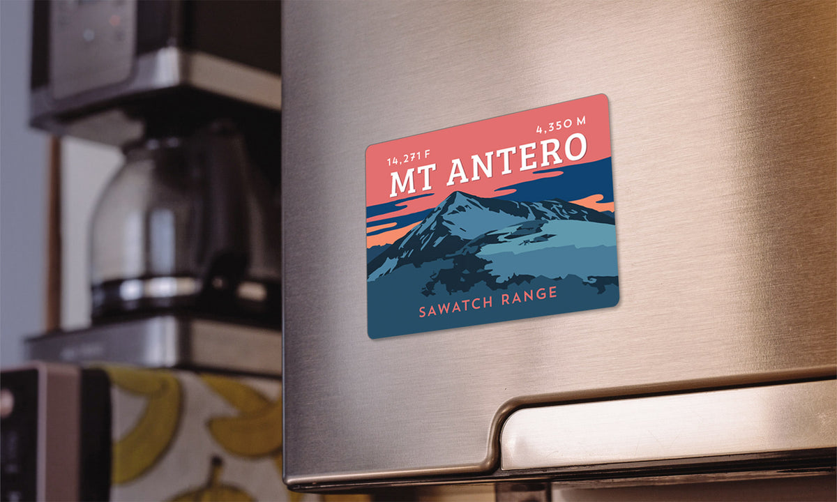 Mount Antero Colorado 14er Magnet