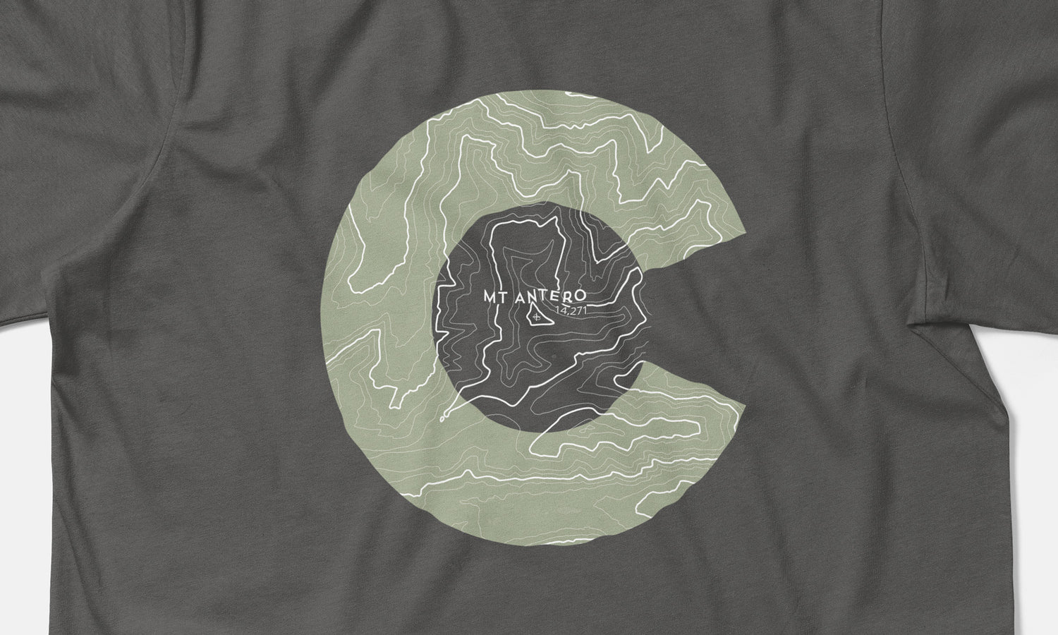Mount Antero Topo 14er Shirt