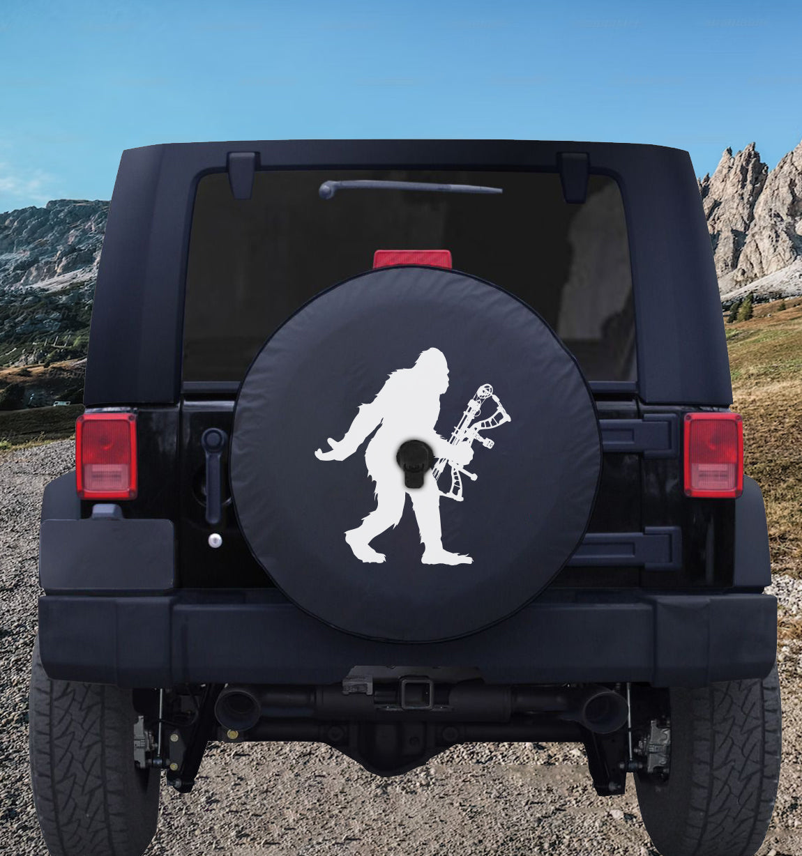 Sasquatch Archery Bow Hunting Spare Tire Cover