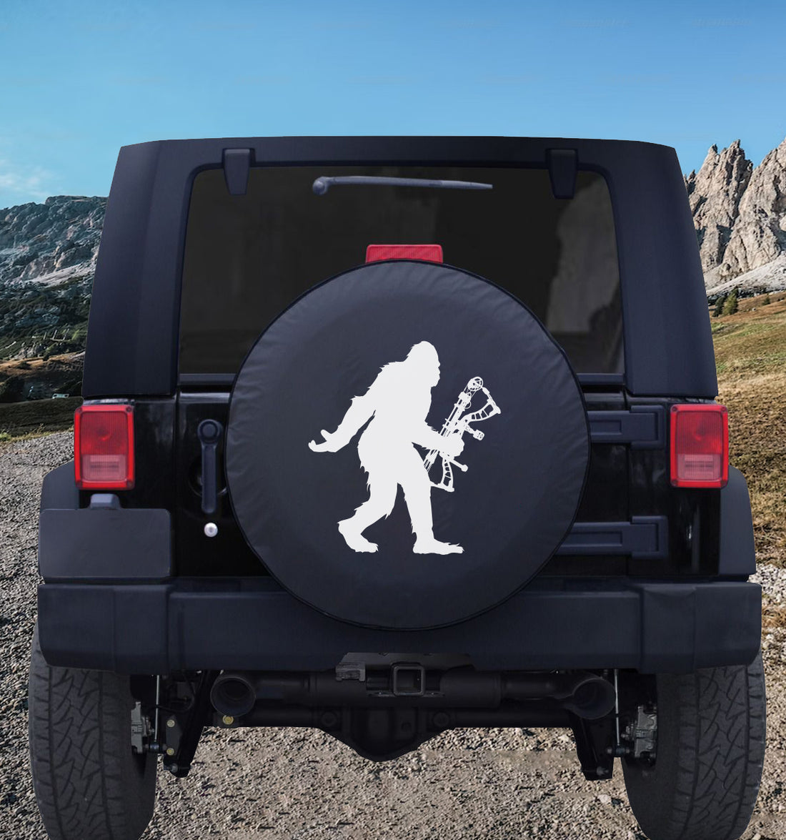 Sasquatch Spare Tire Cover - Archery Bow Hunting