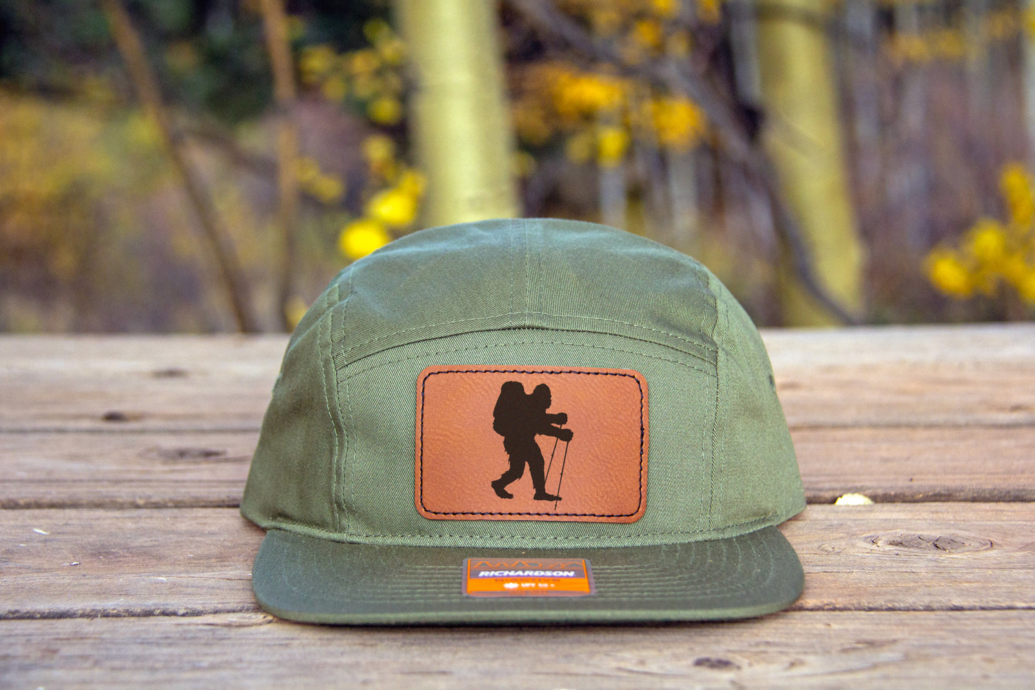 Sasquatch Backpacking Camper Hat 5 Panel