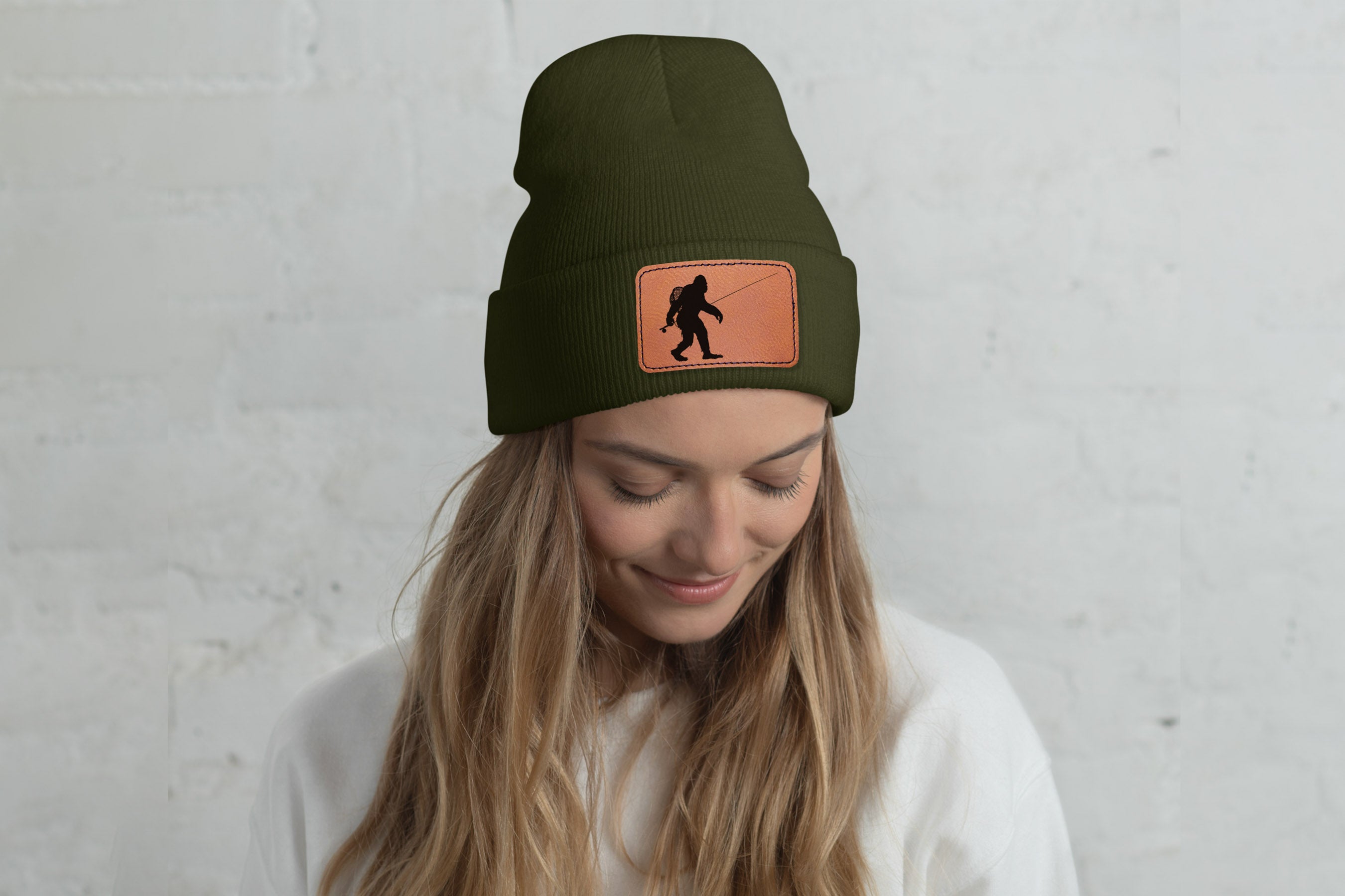 Sasquatch Fly Fishing Beanie