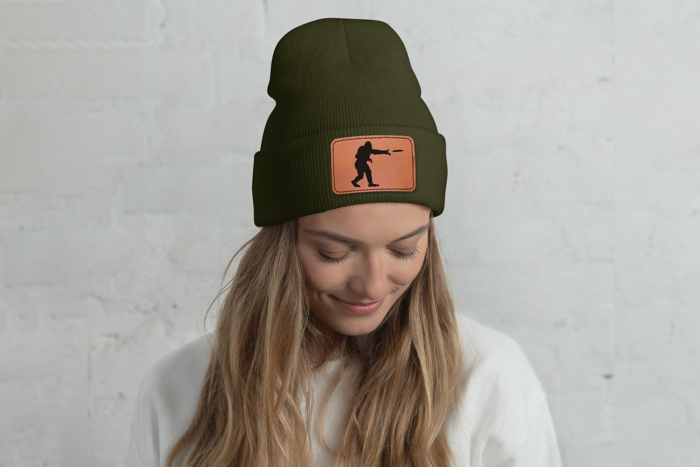 Sasquatch Frisbee Beanie