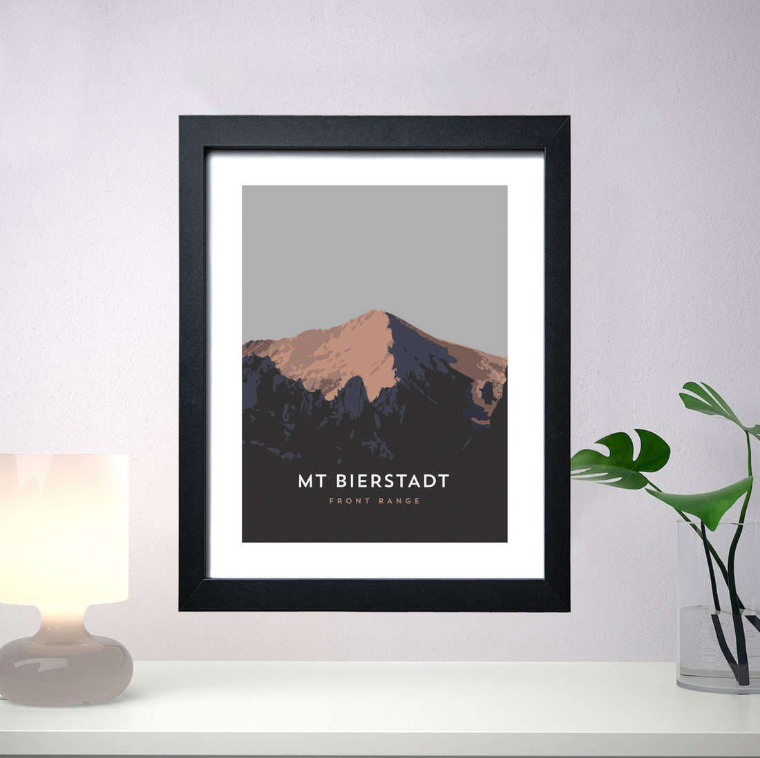 Mount Bierstadt Sawtooth Ridge Colorado 14er Framed Poster