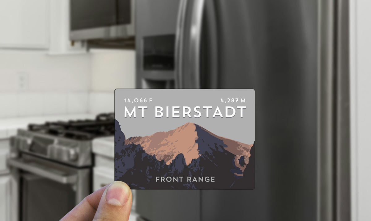 Mount Bierstadt Sawtooth Ridge Colorado 14er Magnet