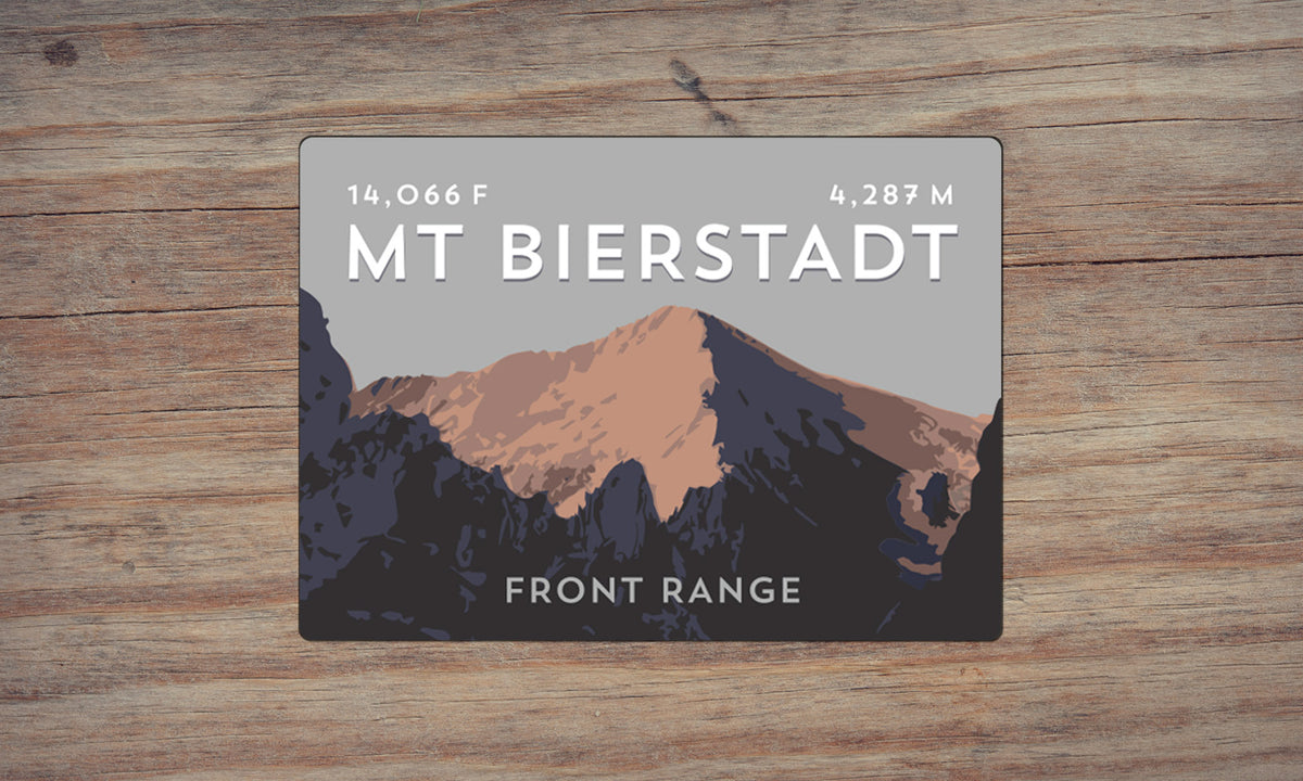 Mount Bierstadt Sawtooth Ridge Colorado 14er Magnet