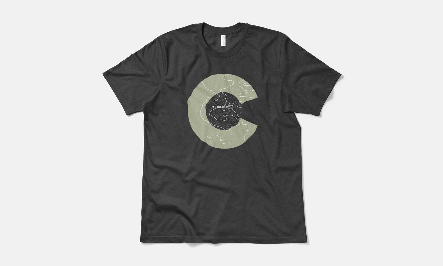Mount Bierstadt Topo 14er Shirt