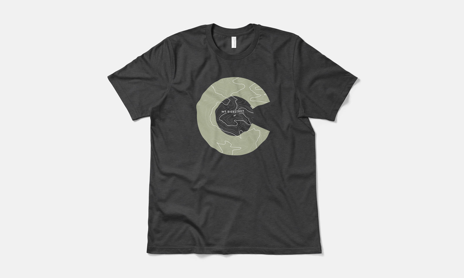 Mount Bierstadt Topo 14er Shirt