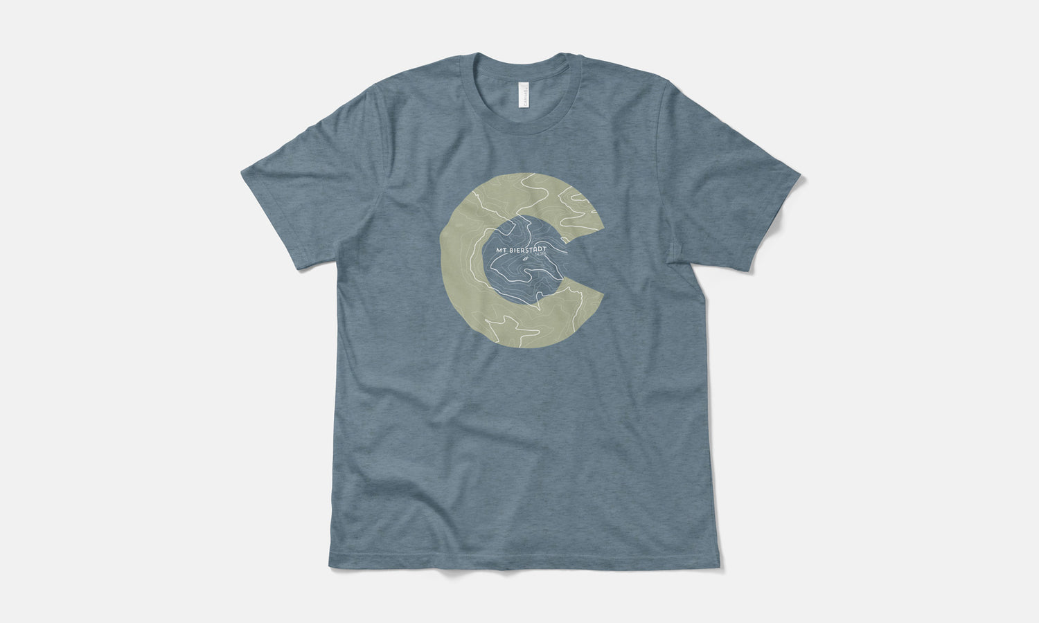 Mount Bierstadt Topo 14er Shirt