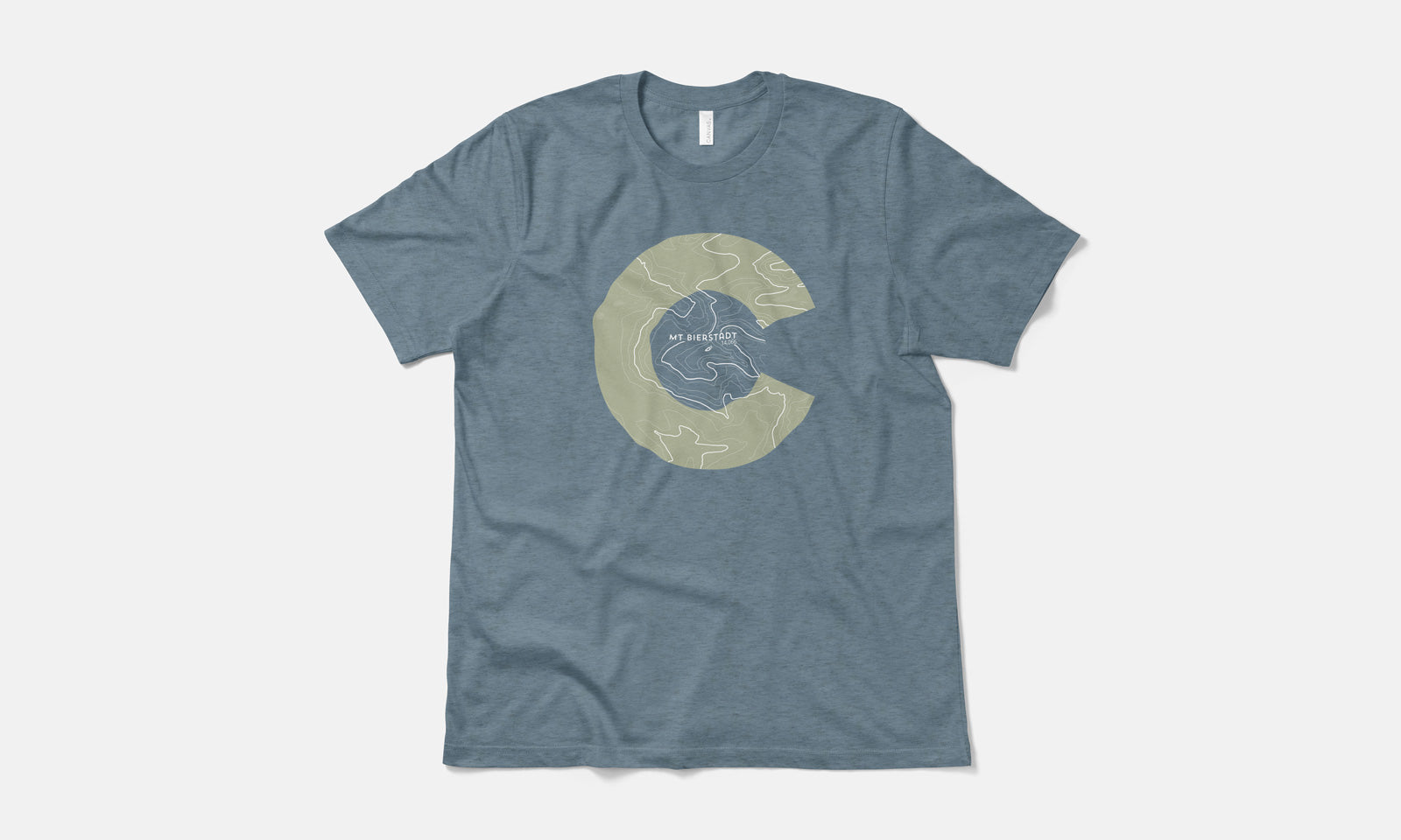 Mount Bierstadt Topo 14er Shirt