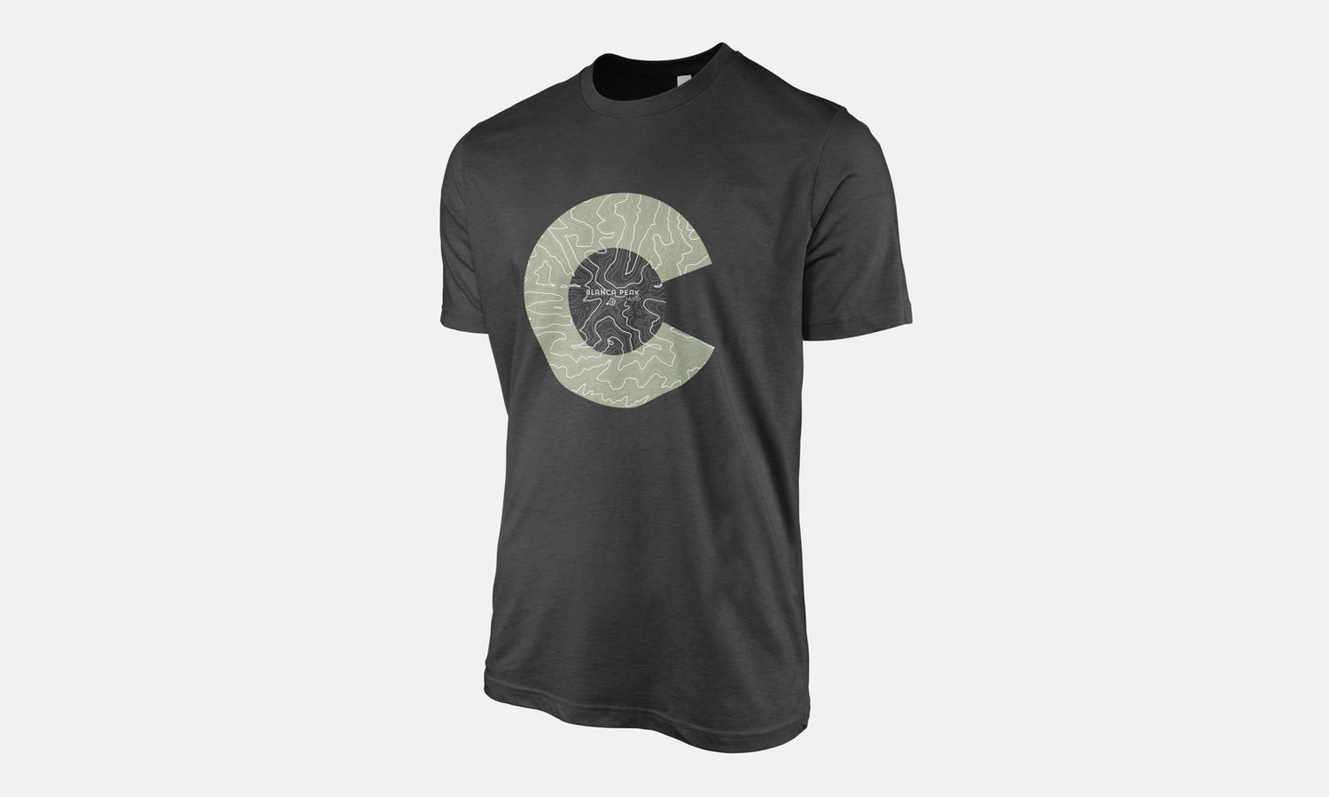 Blanca Peak Topo 14er Shirt