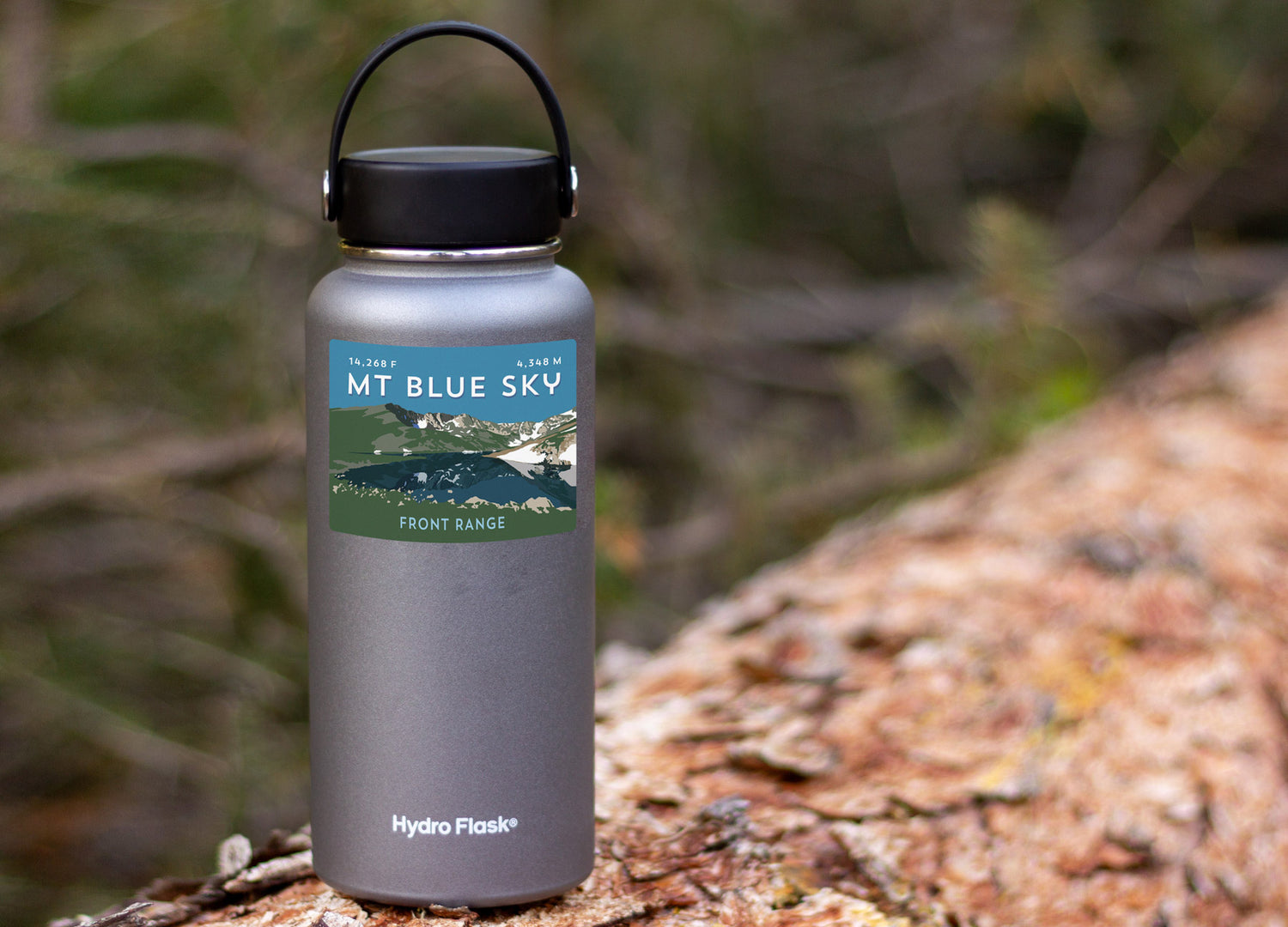 Mount Blue Sky Colorado 14er Sticker