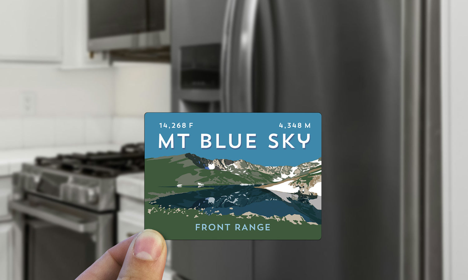 Mount Blue Sky Colorado 14er Magnet