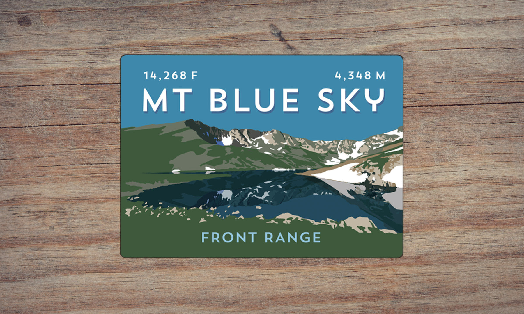 Mount Blue Sky Colorado 14er Magnet