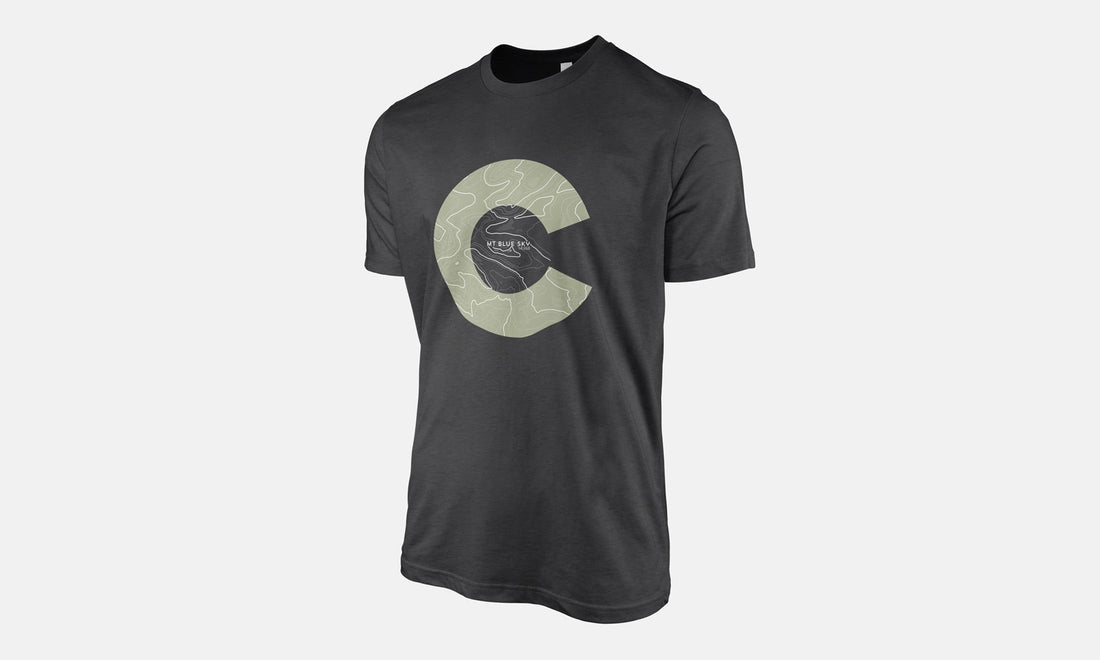 Mount Blue Sky Topo 14er Shirt