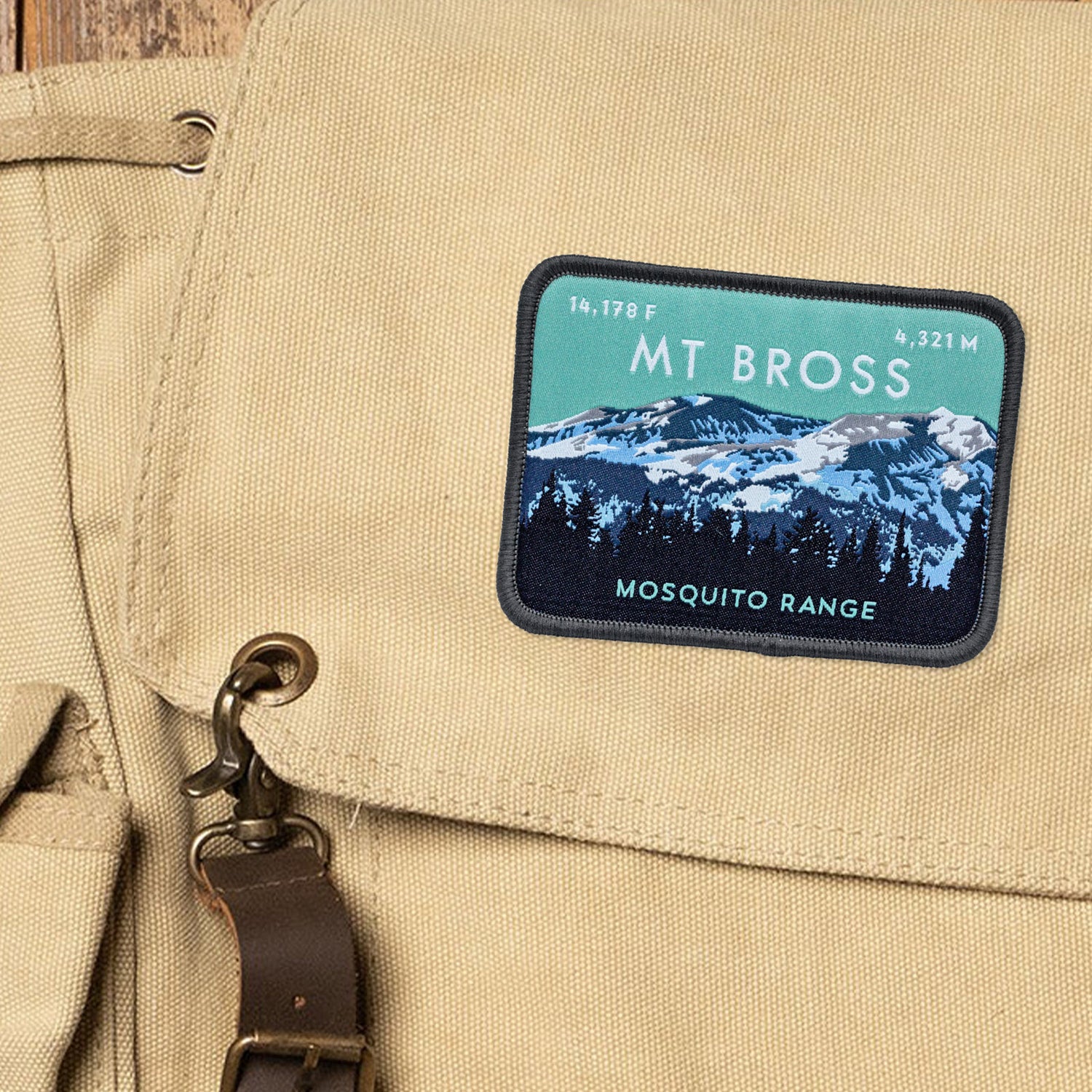 Mount Bross Colorado 14er Patch