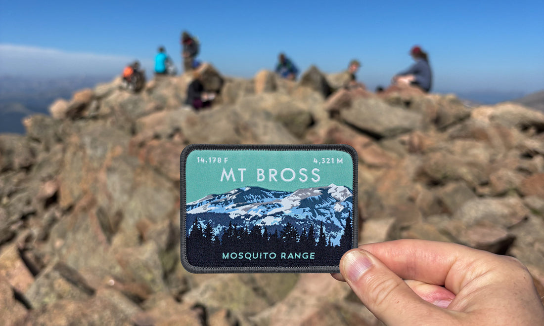 Mount Bross Colorado 14er Patch