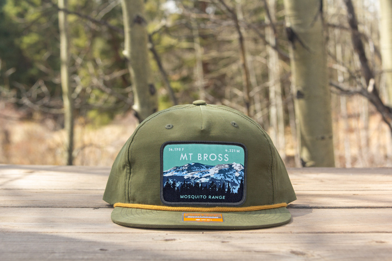 Mount Bross Colorado 14er Rope Hat