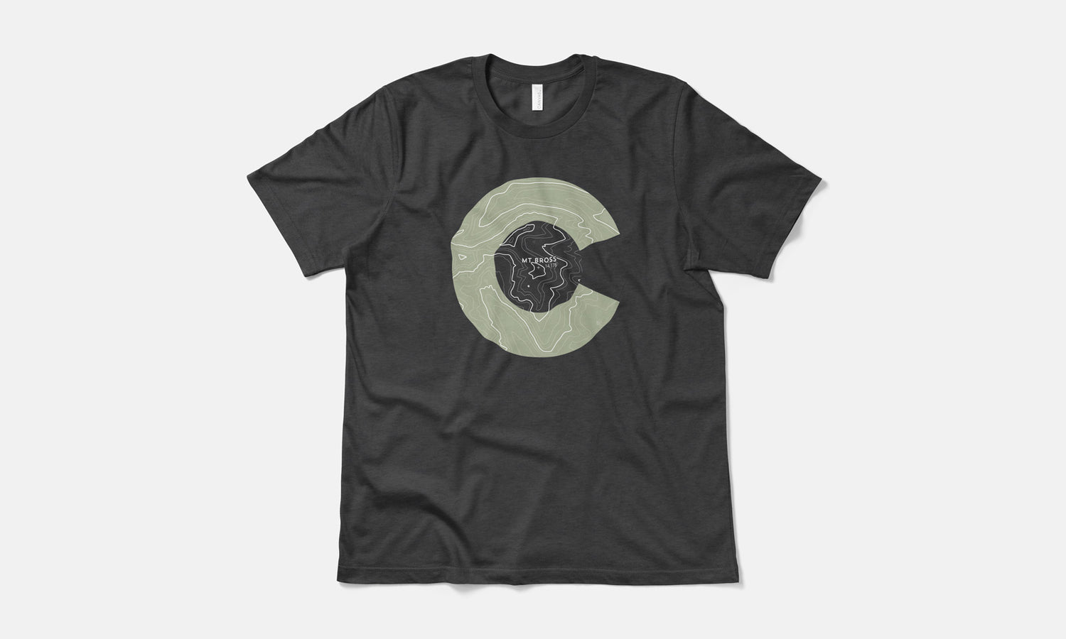 Mount Bross Topo 14er Shirt