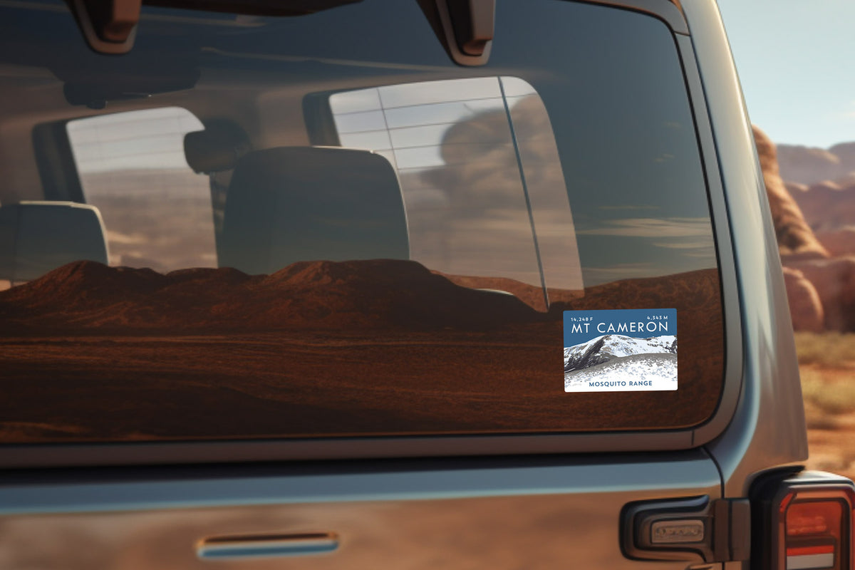 Mount Cameron Colorado 14er Sticker