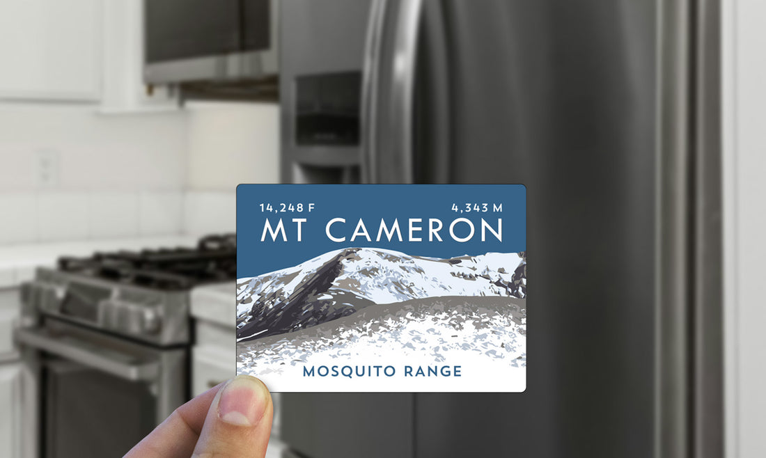 Mount Cameron Colorado 14er Magnet