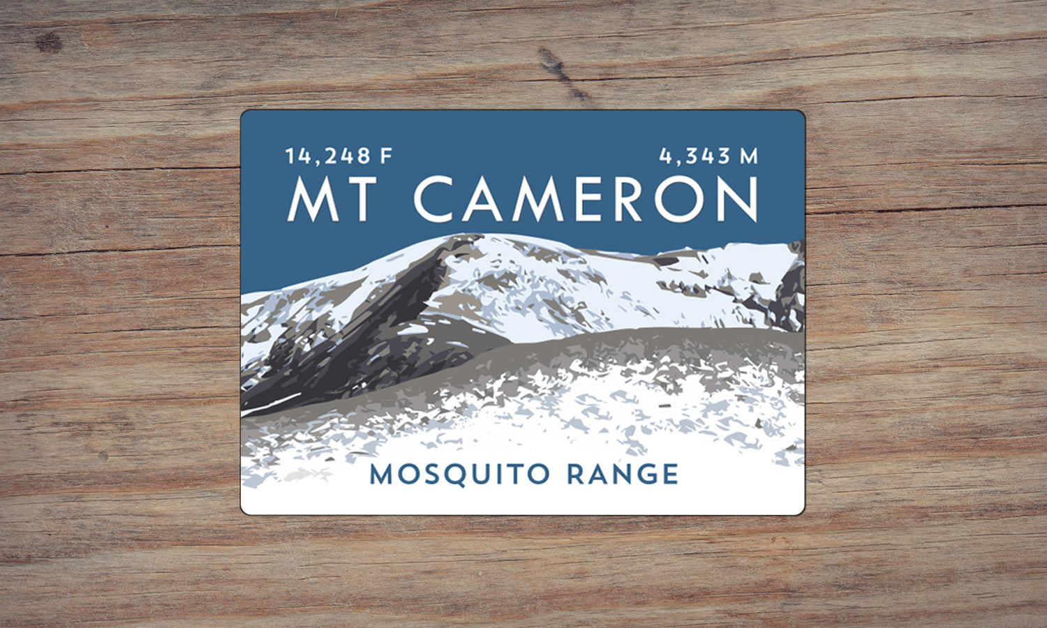 Mount Cameron Colorado 14er Magnet