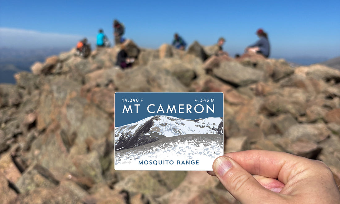 Mount Cameron Colorado 14er Sticker