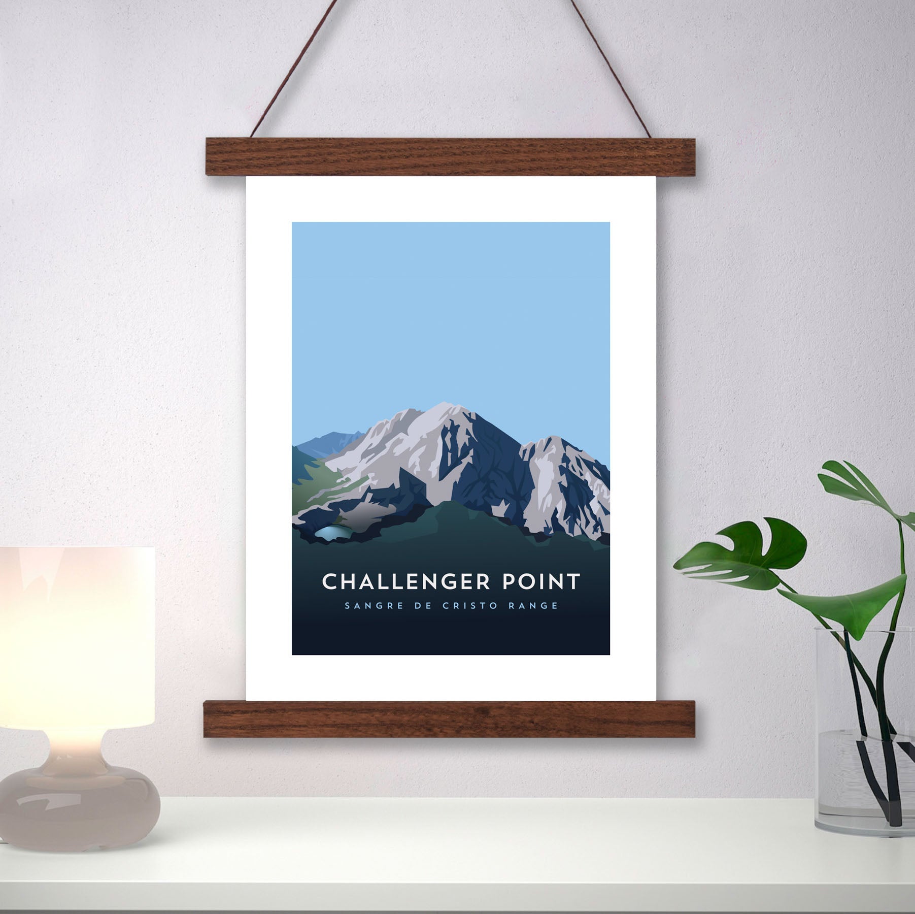 Challenger Point Colorado 14er Print