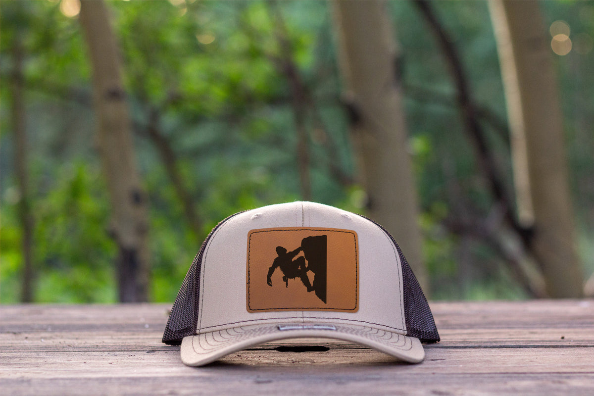 Sasquatch Rock Climbing Hat Khaki/Coffee Richardson 112 Bigfoot