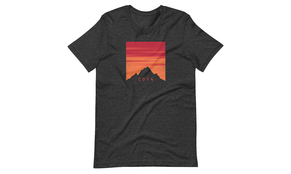 Colorado 14er Sunset Tee