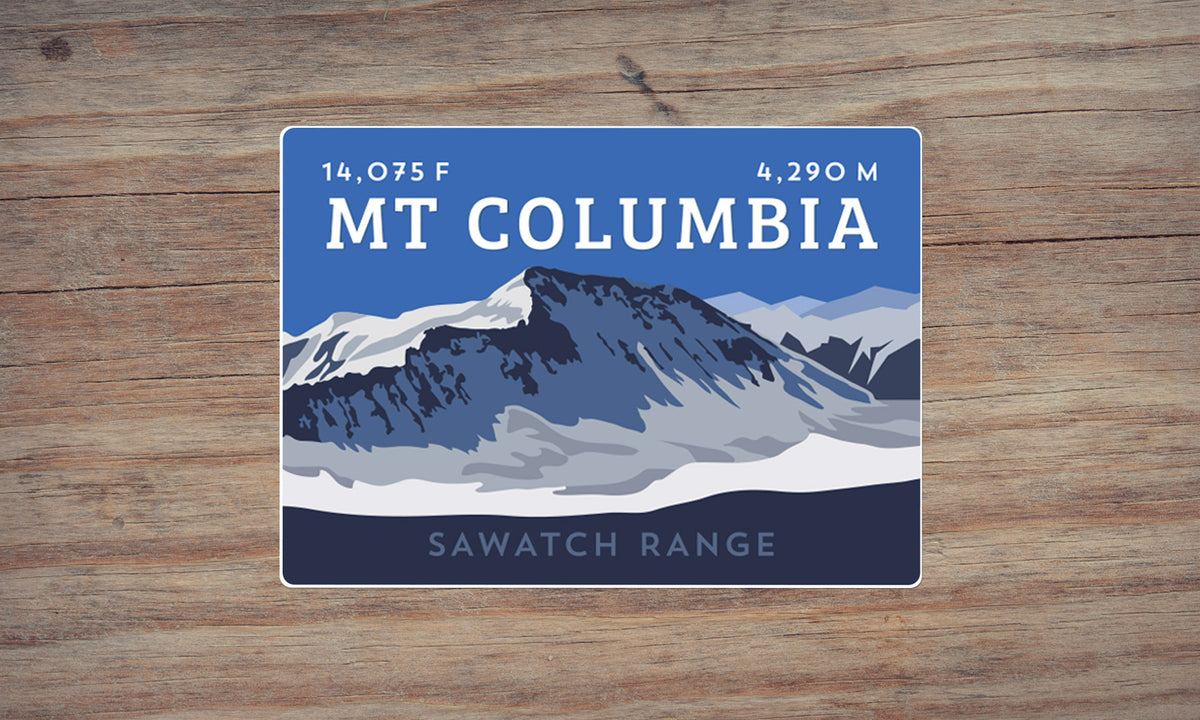 Colorado 14er Sticker Pack (The Complete Collection)