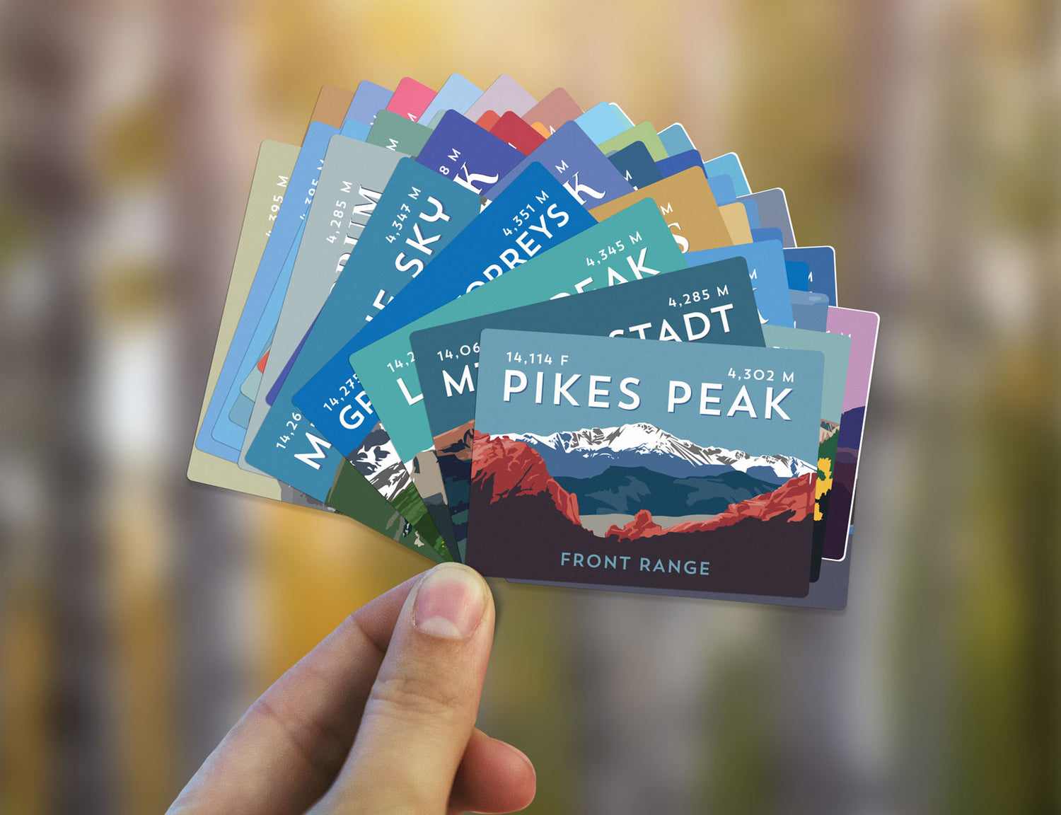 Colorado 14ers Magnet Pack (The Complete Collection)