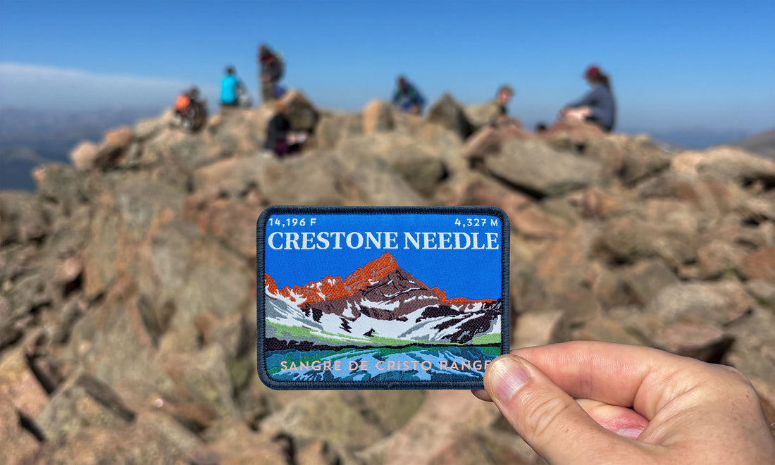 Crestone Needle Colorado 14er Patch